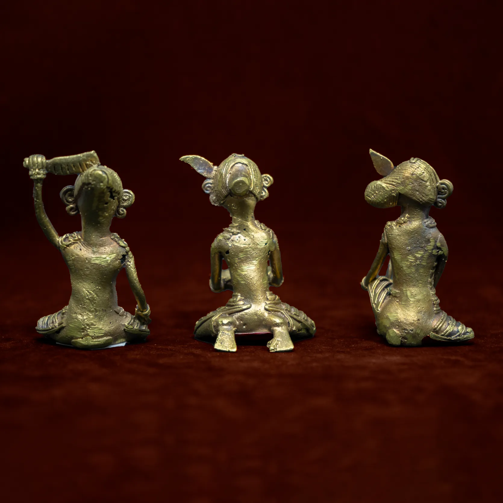 Tribal Women Dokra Brass  MollisArts